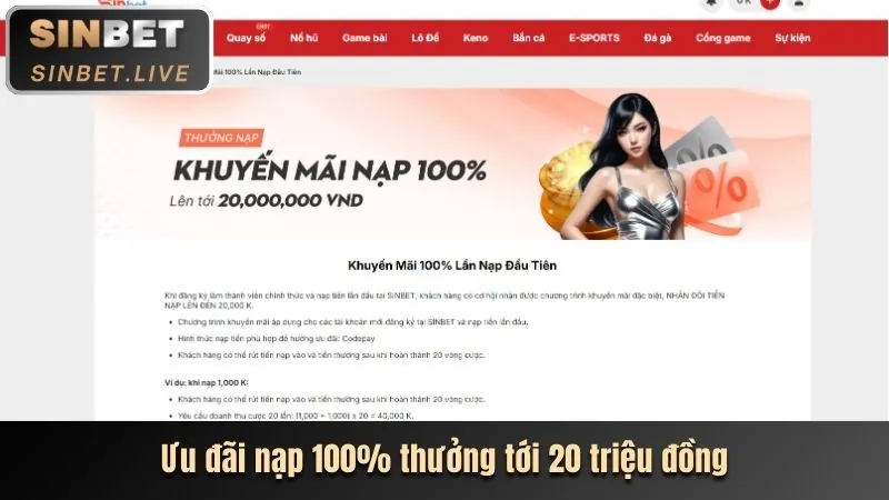 Hướng dẫn khuyến mãi OKE88